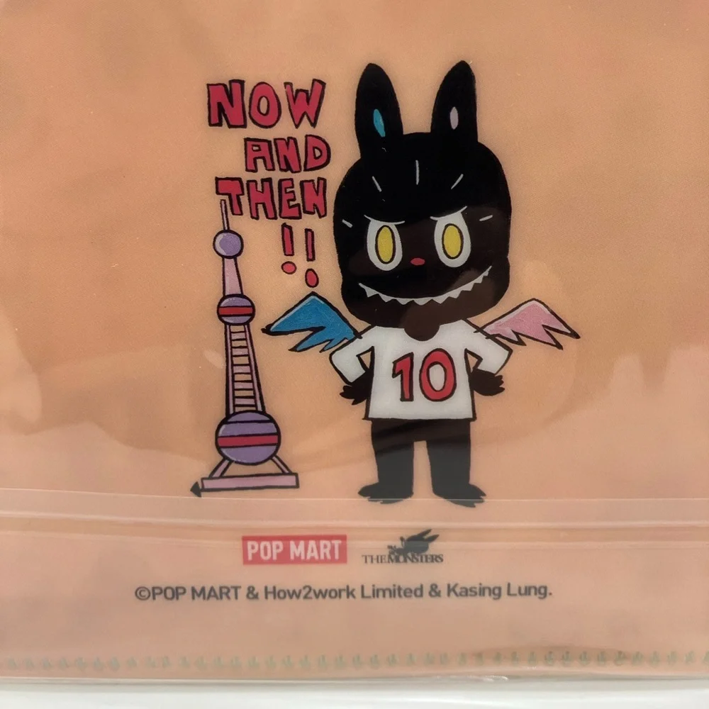 Limited Edition Labubu File Folder - Pop Mart The Monsters 10th Anniversary